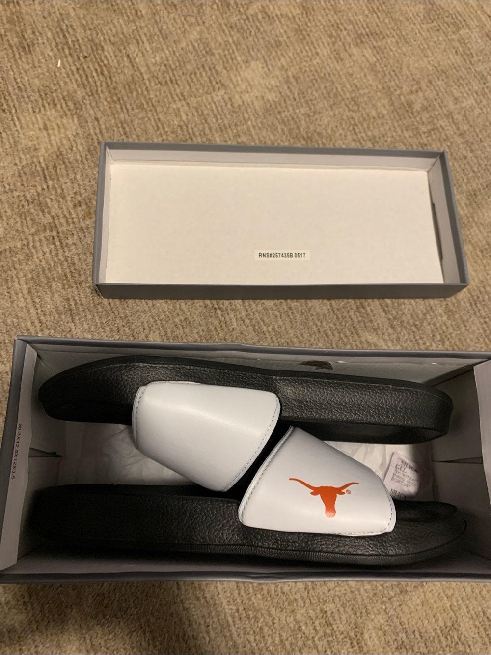 Solis Mens ‘Texas Longhorns’ Slides